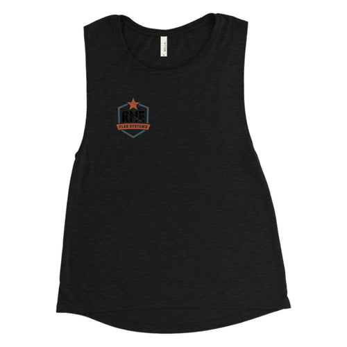 Bella + Canvas Ladies' Flowy Scoop Muscle Tank