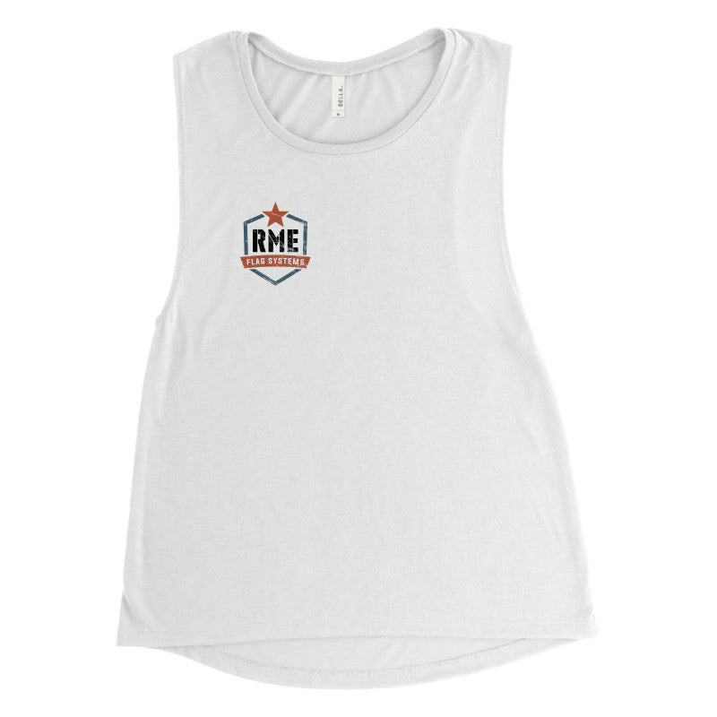 Bella + Canvas Ladies' Flowy Scoop Muscle Tank